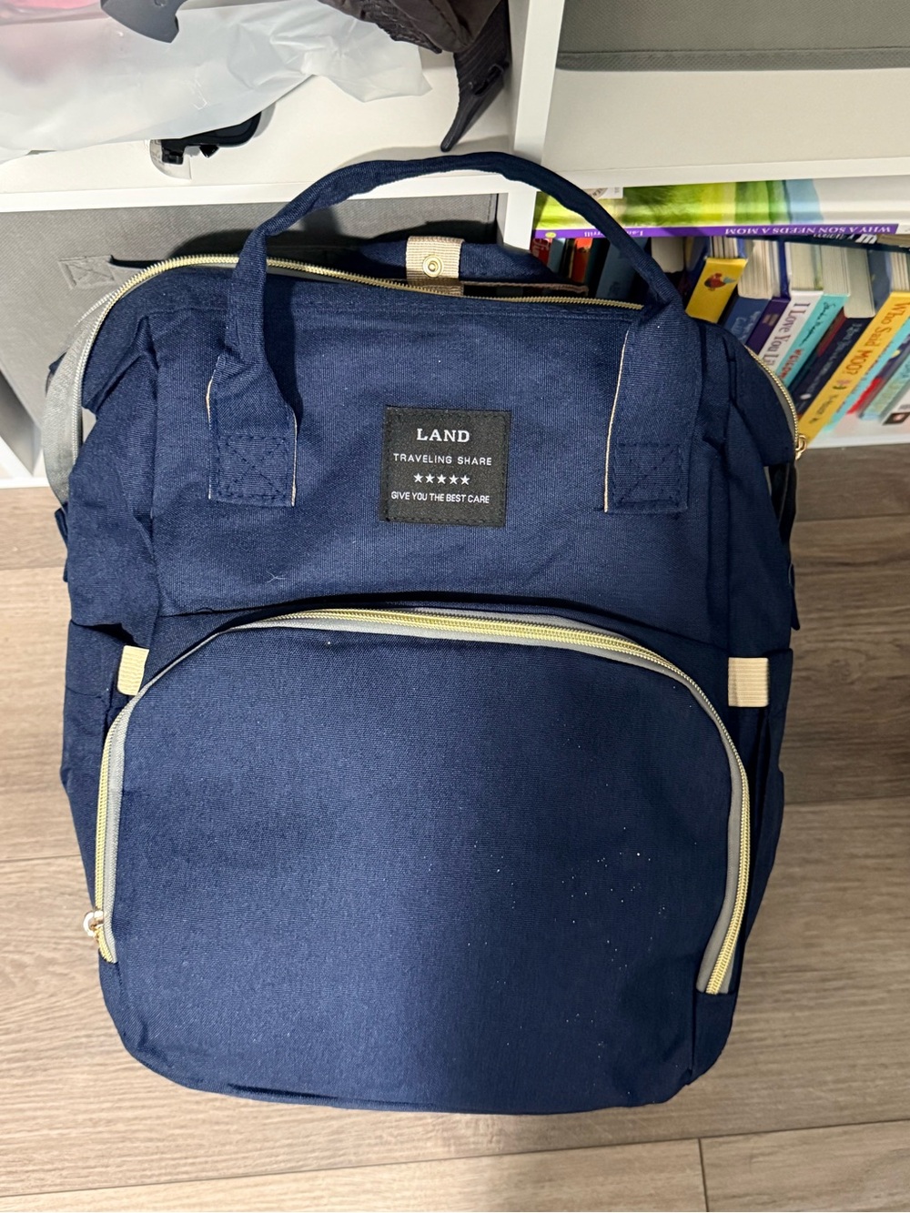 LAND Diaper Bag - Navy Travel Bag